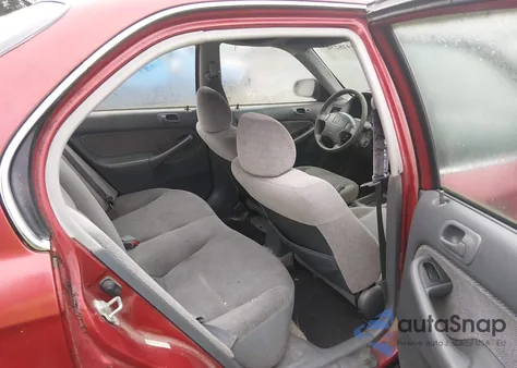 1998 Honda Civic Lx z USA, uszkodzony, nr VIN 1HGEJ6677WL054513